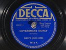 78 RPM -- Sleepy John Estes, Decca 7414, EE- / E  Blues
