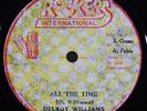 DELROY WILLIAMS/JAH BULL All The Time/We Know Where We Are 12'' on Rockers Int'l