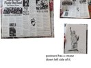 Vintage John Lennon LP Sometime in New York City Yoko Ono Frank Zappa & Postcard