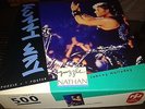 JOHNNY HALLYDAY RARE  COFFRET PUZZLE NATHAN DE 500 PIECES AVEC POSTER