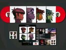 GORILLAZ Demon Days 2xLP TRANSLUCENT RED *VMP EXCLUSIVE* Limited Edition