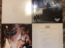 Wendy O Williams WOW. Kommander Of Kaos. Gene Simmons KISS TEST PRESSINGS. 4 LPs