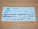 RARE 1988 GEORGE HARRISON PERSONAL PRIVATE EXPENSES ACCOUNT CHEQUE beatles apple