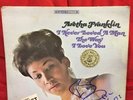 Aretha Franklin I Never Loved A Man The Way I Love You Autographed SD 8139 (EX)