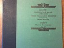 Bruno Walter, Vienna Philharmonic on 78 rpm Victor Album M-457: Mozart Prague