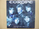 Europe Autogramme signed LP-Cover 