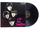 THE BEATLES WITH THE BEATLES BLACK AND GOLD MONO VINYL  AUSSIE RARE CHUCK BERRY