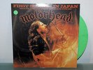 MOTORHEAD 'FIRST BOMBER' LIVE IN JAPAN '82 GREEN WAX VINYL RECORD LP RARE LEMMY