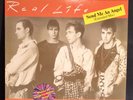 LP REAL LIFE SEND ME AN ANGEL ORIG GERMAN SPLATTER COLORED VINYL NM EP RARE 1983