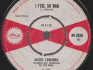 60s RARE BRITISH NORTHERN SOUL/MOD JACKIE EDWARDS I FEEL SO BAD UK ISLAND ORIG