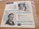 GIOCONDA DE VITO+YEHUDI MENUHIN BACH DOUBLE VIOLIN+HANDEL DUTCH 10
