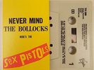 SEX PISTOLS - NEVER MIND THE BOLLOCKS 1977 UK Original Cassette Tape Rare Punk