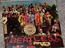 Sgt Pepper by The Beatles Vinyl with Poster 1967 VG+