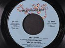 GRANDMASTER FLASH & FURIOUS FIVE: Freedom / Same 45 (dj, sm tol) Rap/Hip-Hop