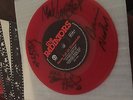 THE RADIATORS - RARE 45 RED VINYL SINGLE ROOMFULL OF DIAMONDS - SIGNED