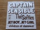 Captain Sensible & The Softies The Damned Jet Boy Jet Girl 7