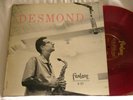 PAUL DESMOND Barney Kessel Bill Bates Singers RED vinyl Fantasy 3-21 10
