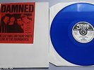 The Damned - The Captain's Birthday Party UK Stiff Blue Vinyl LP
