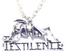 PESTILENCE Consuming Impulse Vtg 1991 Cast Pendant Poker Death Metal not patch