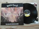 MOTORHEAD - NO SLEEP 'TIL HAMMERSMITH-1st UK PRESS-BRONZE-EX+ VG + VINYL LP 1981