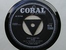 BILLY WILLIAMS  - ' DON'T LET GO '  (1958) TRI  Coral  Q 72303 Scarce