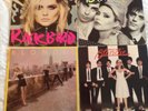BLONDIE DEBBIE HARRY 1980s PRESSING X 4 VINYL LP RECORDS - PARALLEL LINES ??