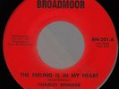 CHARLES BRIMMER Feeling is in My Heart NEW ORLEANS XOVER GROUP SOUL 45 NM *hear*