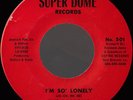 BARRONS (BARONS) I'm So Lonely NEW ORLEANS GROUP SWEET SOUL FUNK 45 2sider*hear*