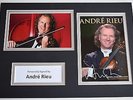 Andre Rieu Signed Autograph A4 photo display Violin Music AFTAL & COA