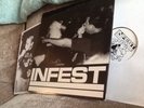 INFEST LP - Live At KLXU - Draw Blank Deep Six Hardcore Punk NM