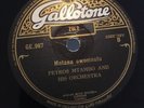 PETROS MTAMBO & HIS ORCHESTRA 78 RPM SOUTH AFRICA ZULU GALLOTONE RECORDS 10