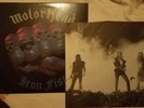 Motorhead Iron Fist LP First Press with rare Insert