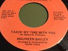 Maureen Bailey 45 Rare Northern Soul Holy Grail Embee Original Takin My Time