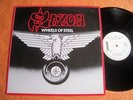 SAXON – WHEELS OF STEEL  RADIO D.J.COPY   Japan press  NWOBHM  IRON MAIDEN