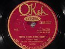 78 RPM -- Lillie Delk Christian (Louis Armstrong autograph), Okeh 8607, E+ Jazz