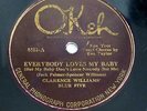 Clarence Williams Blue Five Louis Armstrong Everybody Loves My Baby Okeh 8181 V