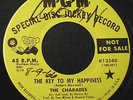 45RPM  NORTHERN SOUL THE CHARADES   MGM 13540