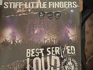 stiff little fingers best served loud signed lp