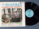 The Rivieras Campus Party Riviera garage LP VG mono VG+ cover 1964