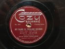 78 RPM  Dusty Shaver  COZY  Ticklish Reuben   40s COUNTRY  E-