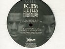 K.B. & LIl FLEA on STREET MILITARY Frightening Portrait X-Bam Rap LP Sampler