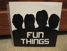 THE FUN THINGS When the Birdmen Fly ORIGINAL 45 7 LP CD PUNK ROCK hardcore kbd