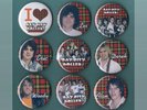 Bay City Rollers 56mm Button Badges 9 to choose from FREEPOST Set 5 Shang a Lang
