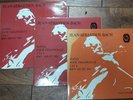 Andre Navarra - Suites pour Violoncelle pts 1 to 6. 3x vinyl albums. J S Bach.