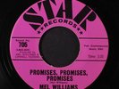 MEL WILLIAMS: Promises Promises Promises 45 (  Crossover Northern Soul)