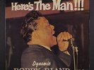 BOBBY BLAND: Here's The Man LP (Mono, orange lbl, autographed, sm wobc) Soul