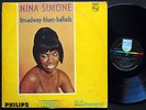 NINA SIMONE Broadway Blues Ballads LP PHILIPS PHS 200-148 Orig US 1964 DG MONO