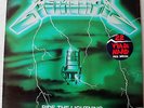 Vinyl LP Ride The Lightning / METALLICA Green Sleeve French 1st Press 1984 vert