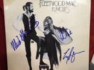 Fleetwood Mac Rumours LP autographed by 3 John McVie,  Buckingham Mick Fleetwood