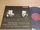 BEETHOVEN Violin SONATA #4/5 SPRING/8, PAUL MAKANOWITZKY & NOEL LEE Vanguard